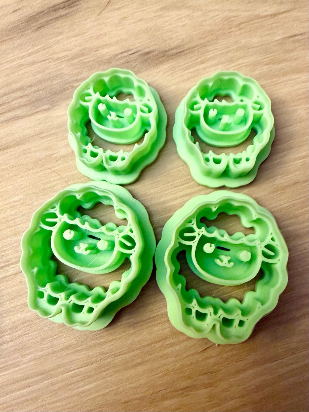 Cute Sheep polymer clay Cutter!